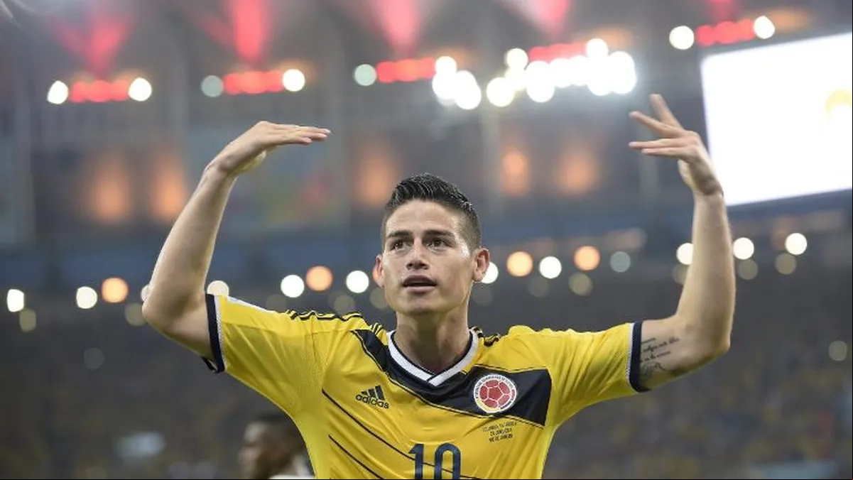 James Rodríguez, jugador del Sao Paulo y estrella de Colombia que podría fichar por el Real Betis