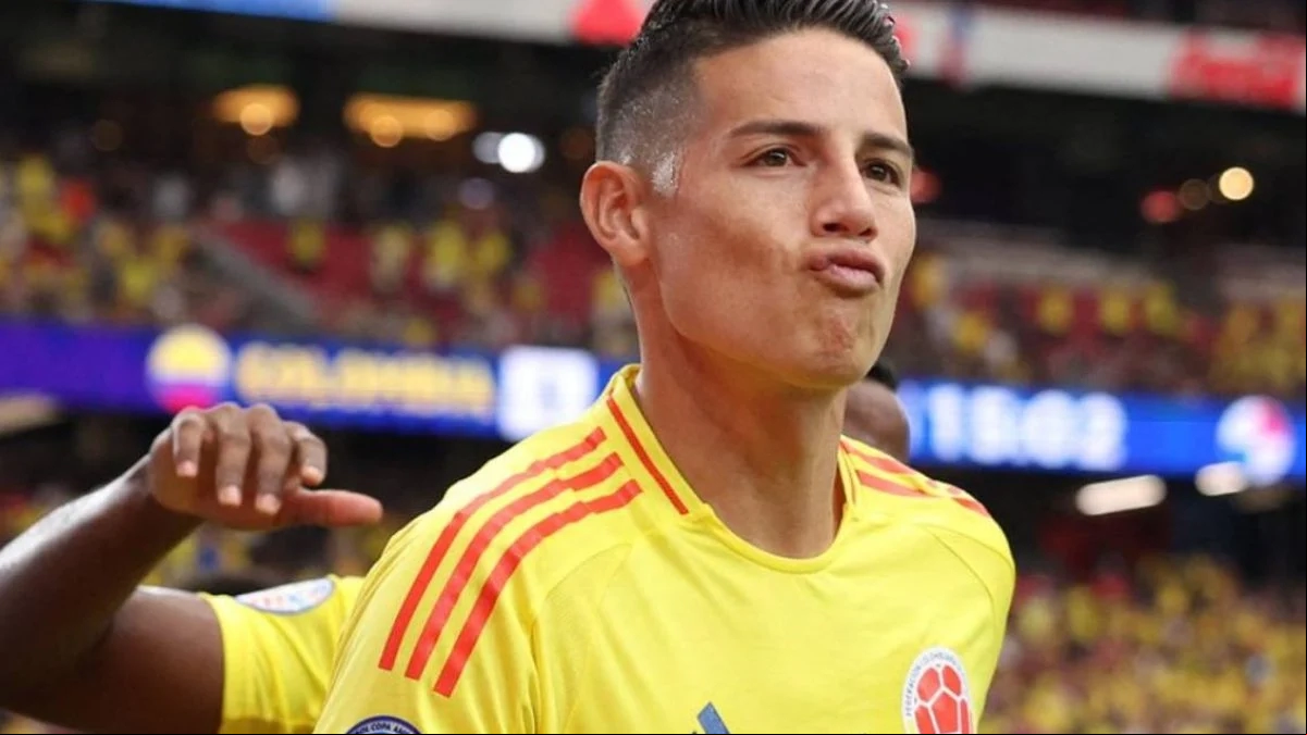 James Rodríguez, estrella de Colombia que podría fichar por el Rayo Vallecano
