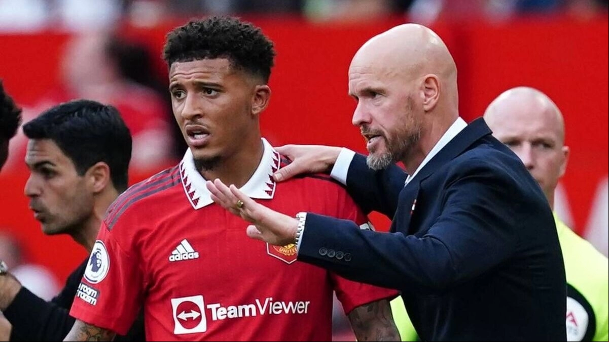 Jadon Sancho, jugador del Manchester United que podría llegar al Chelsea