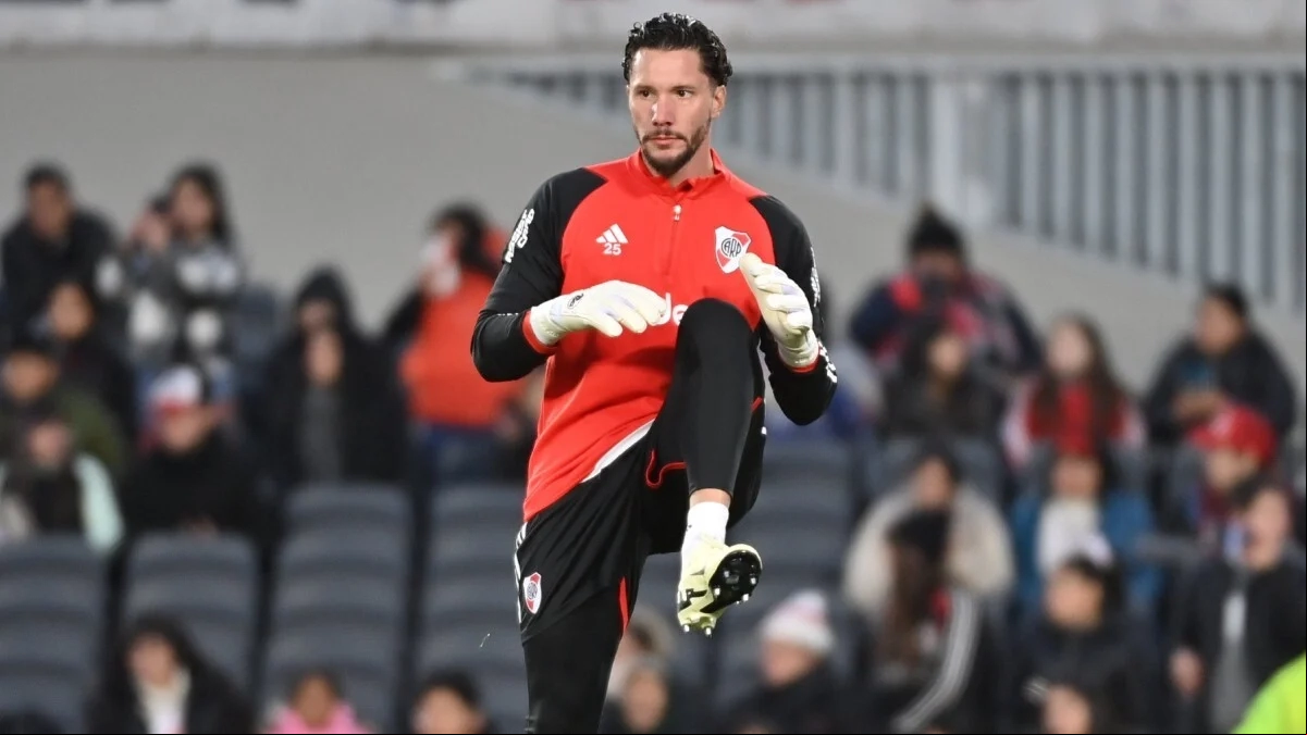Conan Ledesma, portero de River Plate
