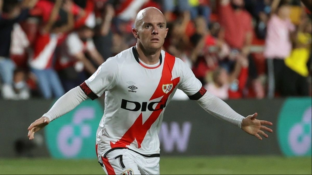 Isi Palazón, jugador del Rayo Vallecano