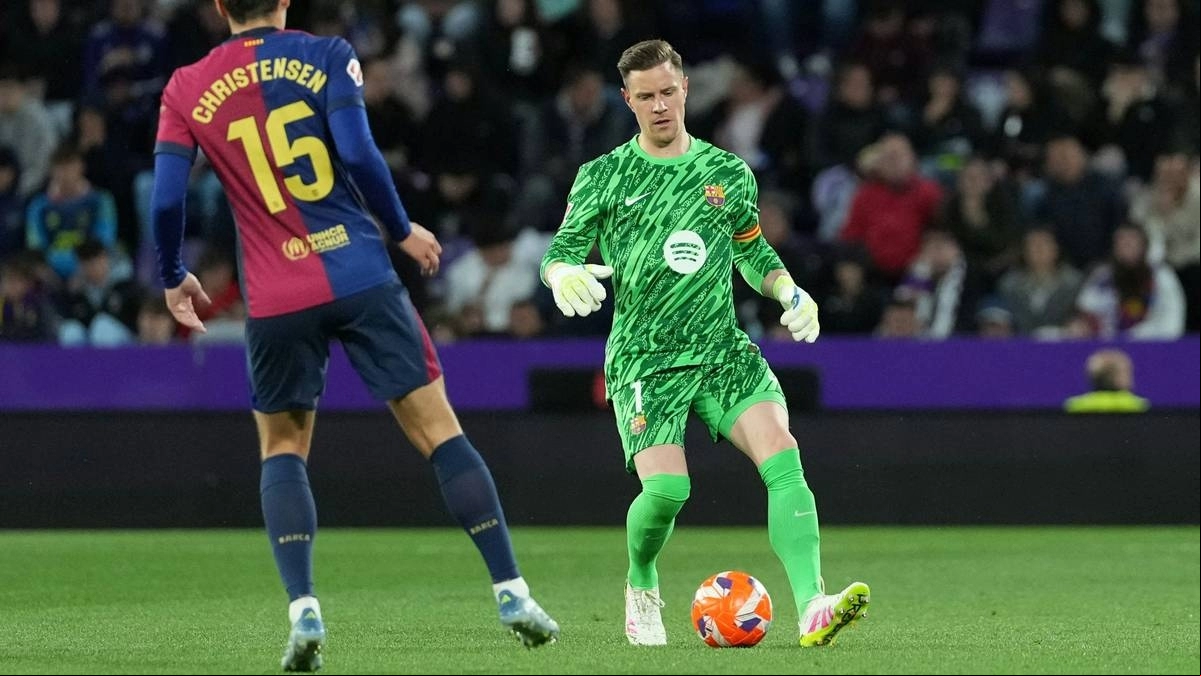 Marc-André Ter Stegen, guardameta del FC Barcelona