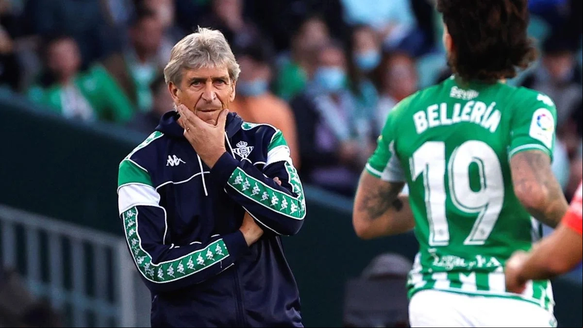Manuel Pellegrini, entrenador del Real Betis
