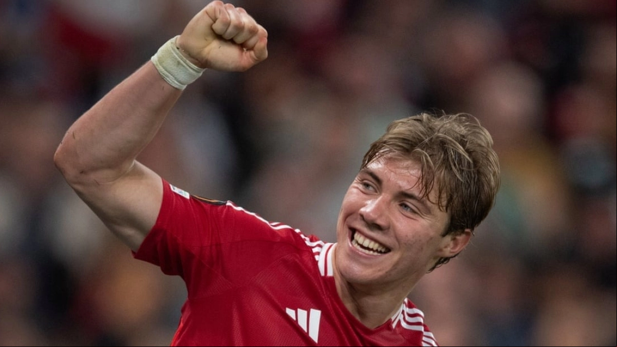 Los 3 clubes que quieren fichara a Rasmus Hojlund, descarte del United