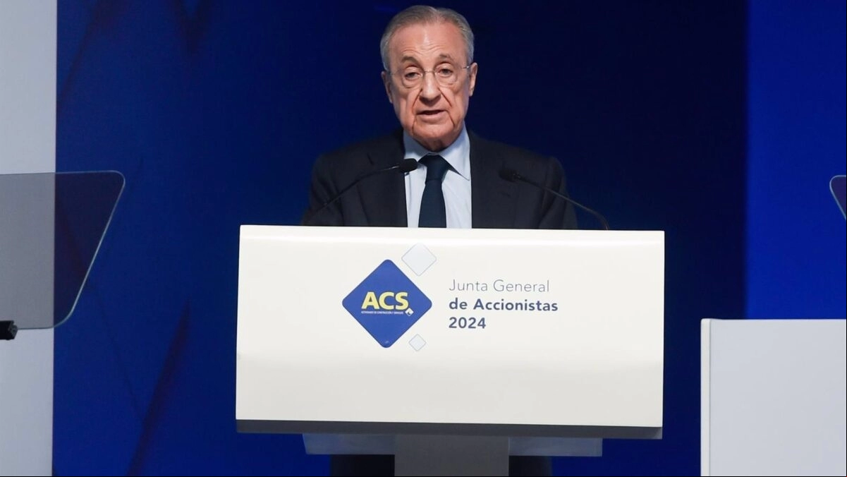 Florentino Pérez, presidente del Real Madrid