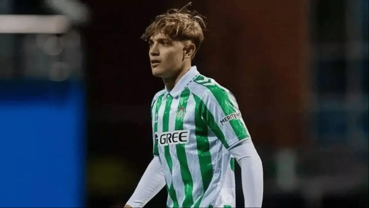 Jesús Rodríguez, jugador del Real Betis