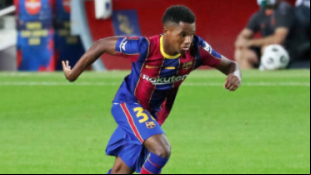 "El Barça continúa estando pendiente de la renovación de Ansu Fati. Foto: Getty Images"