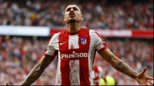 José María Giménez, jugador del Atlético de Madrid: EFE.