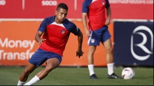 Samuel Lino, cada vez menos importante en el Atlético de Madrid