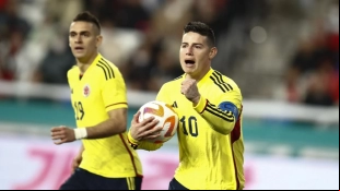 James Rodríguez, jugador de Colombia que pertenece al Sao Paulo, podría poner rumbo a España tras la Copa América