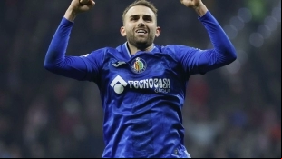 Borja Mayoral, delantero español del Getafe que podría fichar por la Real Sociedad