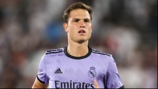 Juanmi Latasa, delantero del Real Madrid que podría fichar por el Real Valladolid