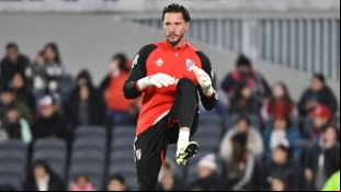 Conan Ledesma, portero de River Plate