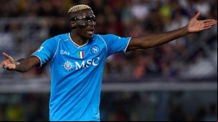 Victor Osimhen, delantero cedido en el Galatasaray por el Napoli