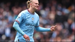 Erling Haaland, delantero del Manchester City
