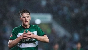 <p>Viktor Gyökeres, starting forward for Sporting Portugal</p>
