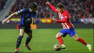 Roro Riquelme, futbolista del Atlético de Madrid