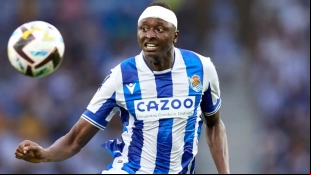 Umar Sadiq, delantero nigeriano de la Real Sociedad