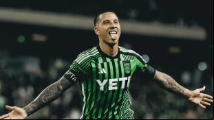 Sebastián Driussi, actual delantero del Austin