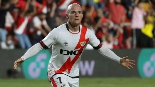 Isi Palazón, jugador del Rayo Vallecano