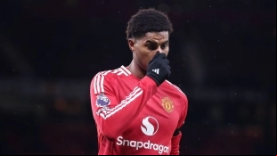 Marcus Rashford, delantero del Manchester United cedido en el Aston Villa