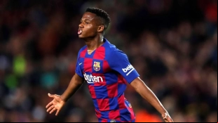 Ansu Fati, forward of Barcelona