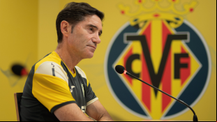 <p>Marcelino García Toral, Villarreal's coach</p>