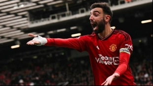 Bruno Fernandes, centrocampista del Manchester United