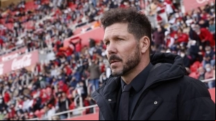 Cholo Simeone, entrenador del Atlético de Madrid 