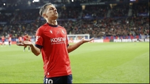 Bryan Zaragoza, ex jugador del Granada CF y actual futbolista del Bayern de Múnich cedido en Osasuna